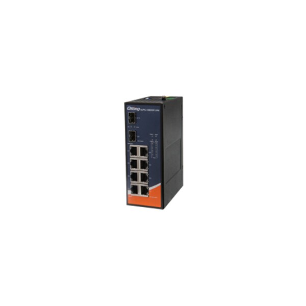 Oring Networking SlmTp 8x10/100/1000TX(RJ-45) PoE+, +2x1000Base-X SFPslot, IGPS-1082GP-24V IGPS-1082GP-24V - main